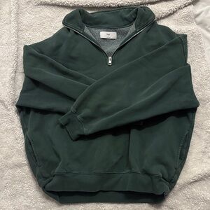 Tna quarter zip sweatshirt